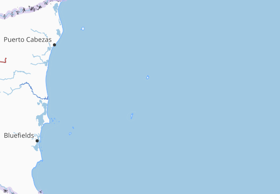 Mapa Archipiélago de San Andrés, Providencia y Santa Catalina