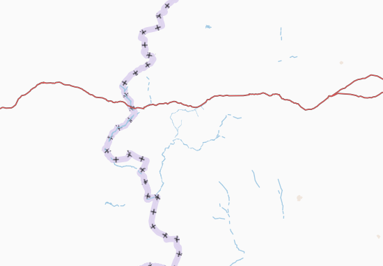 Mapa West Darfur