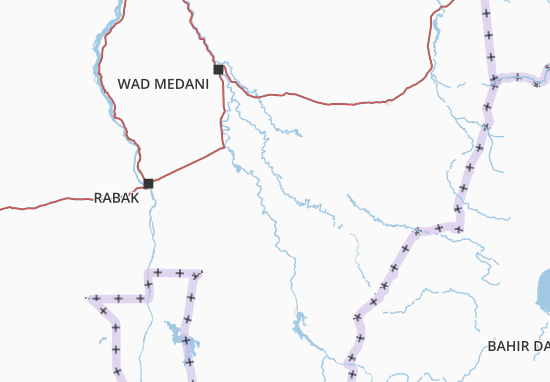 Sennar Map