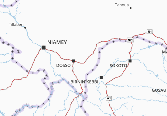 Mapa Dosso