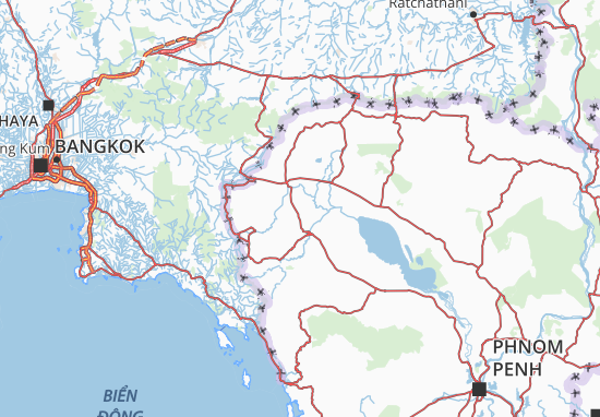 Mapa Batdambang