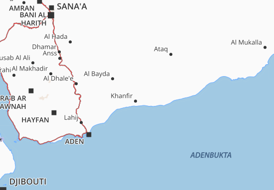 Karte Stadtplan Abyan