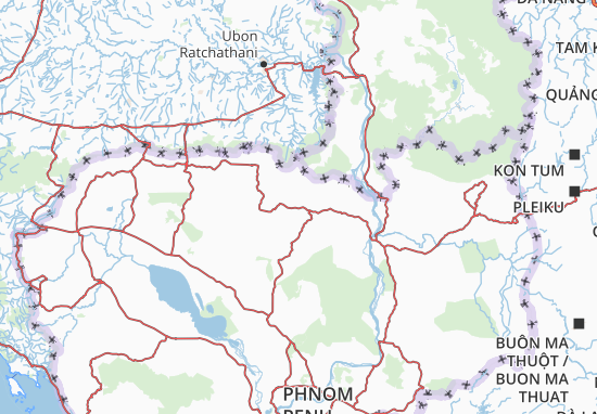 Karte Stadtplan Preah Vihear
