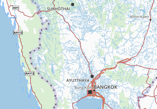 Chai Nat Map