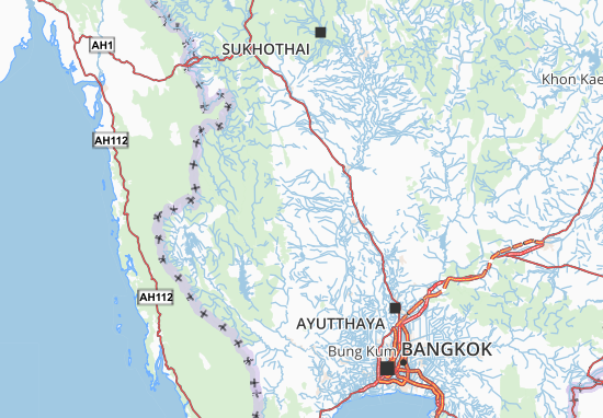 Uthai Thani Map