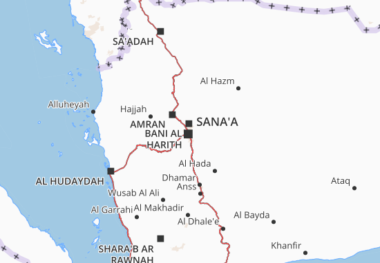 Sana&#x27;a Map