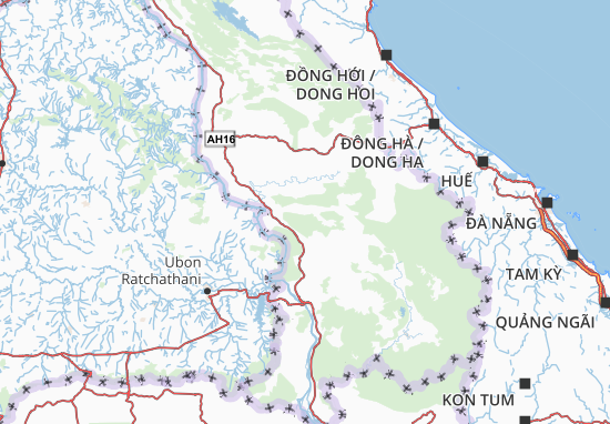 Kaart Plattegrond Việt Nam