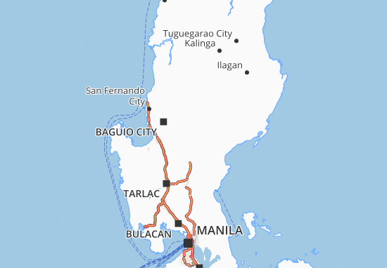 Carte-Plan Cordillera Administrative Region
