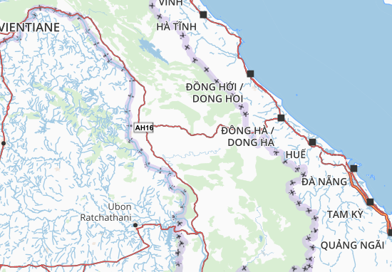 Savannakhet Map