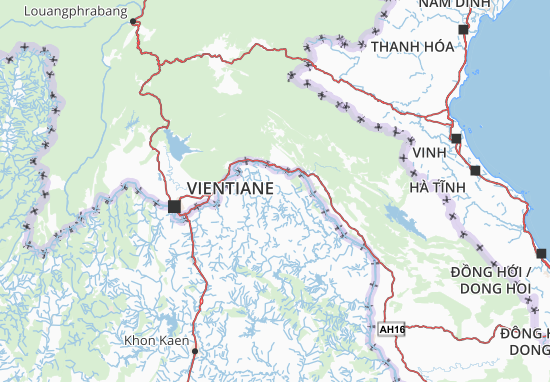 Mapa Changwat Bueng Kan