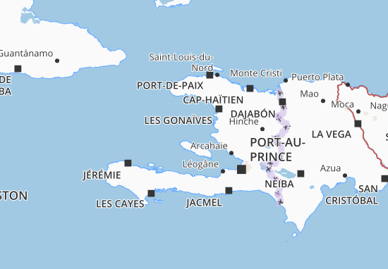 Carte MICHELIN Haiti - ViaMichelin