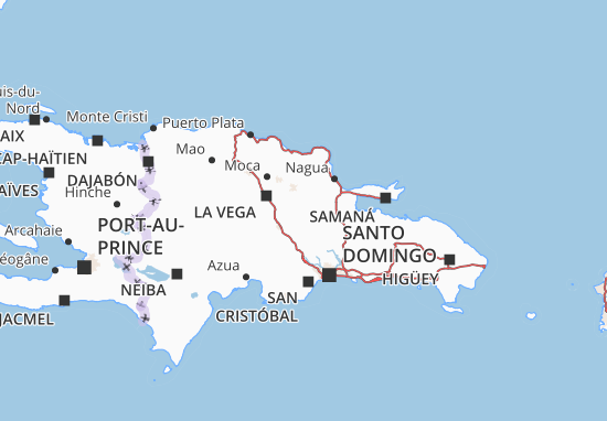 Sánchez Ramírez Map