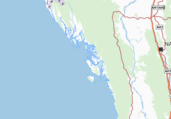 Arakan State Map