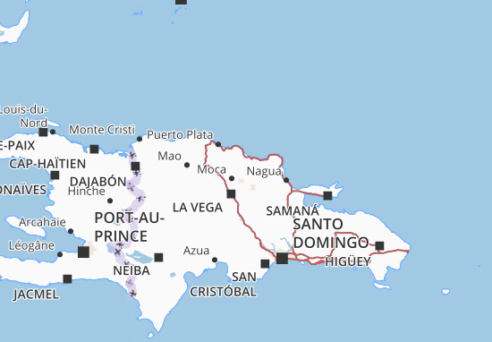 Kaart Plattegrond Espaillat