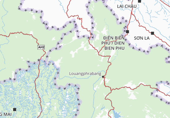 Mapa Oudomxai