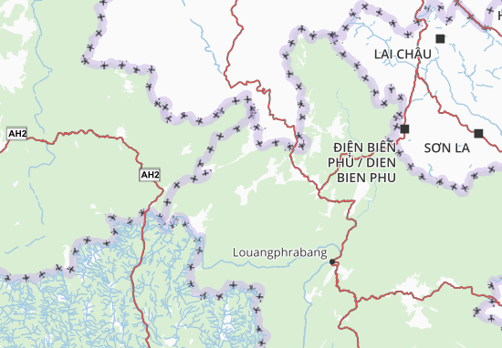 Mapa Louang Namtha