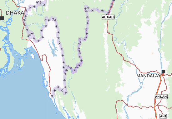 Mappe-Piantine Chin State