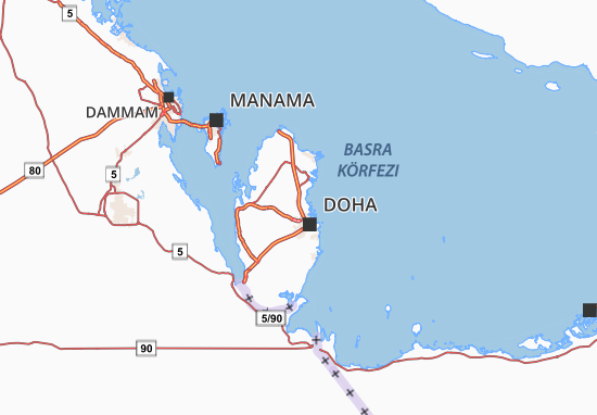 Mapa Umm Salal