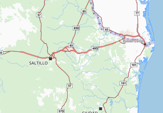 Nuevo León Map
