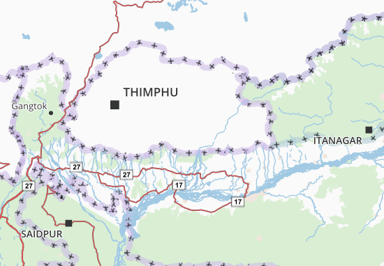 Shemgang Map