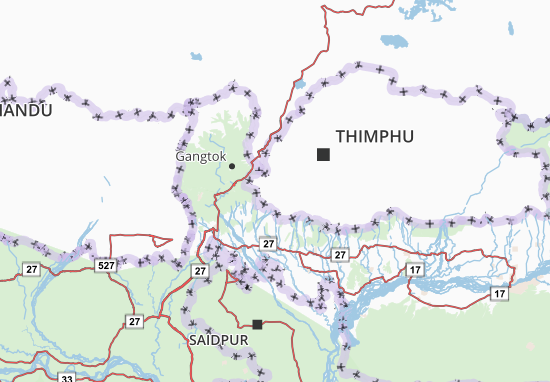 Mapa Samchi