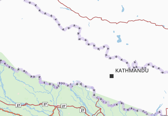 Karte Stadtplan Gandaki