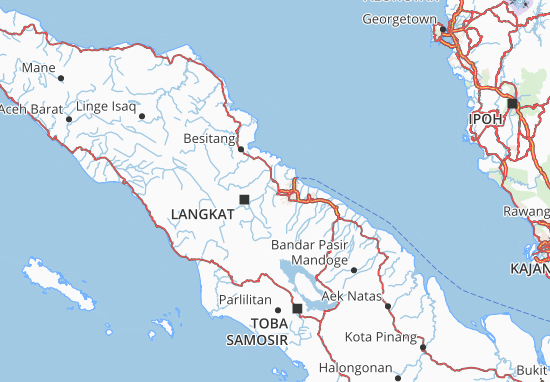 Mapa Kota Binjai