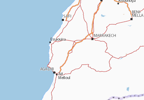 Chichaoua Map