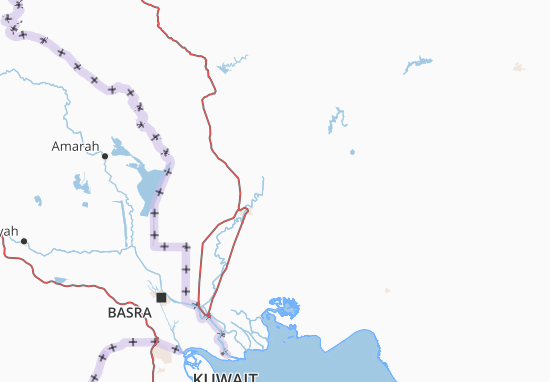 Kaart Plattegrond Khuzestan
