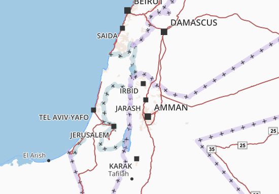 Ajlun Map
