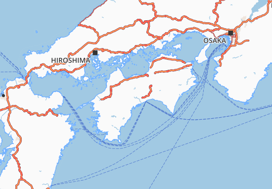 Shikoku Map