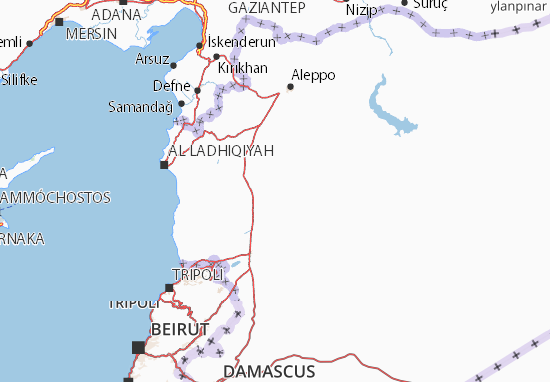 Mapa Hamah