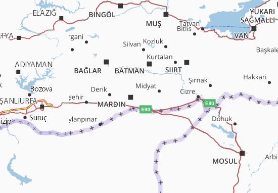 Mardin Map