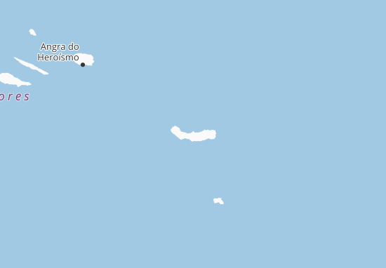 Kaart Plattegrond Ilha de São Miguel
