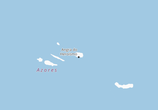 Kaart Plattegrond Ilha de Terceira
