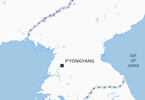 Mapa P&#x27;Yongan-Namdo