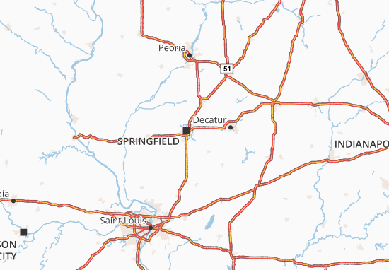 Mappe-Piantine Illinois