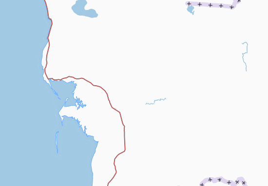 Kaart Plattegrond Krasnovodsk