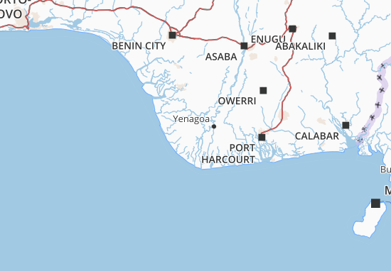 Karte Stadtplan Bayelsa