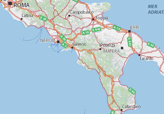 Carte-Plan Salerno