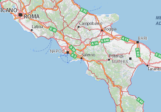 Mapas-Planos Campania