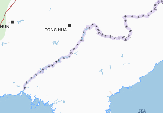 Karte Stadtplan Chagang-Do