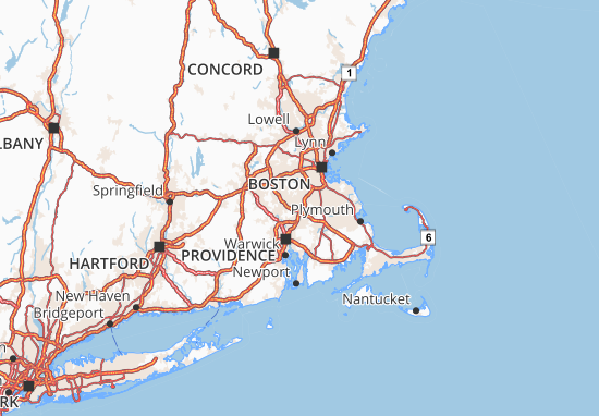 Mapas-Planos Massachusetts