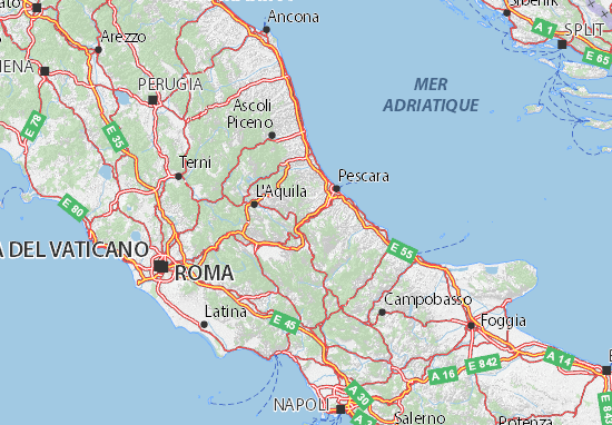 Carte-Plan Abruzzo