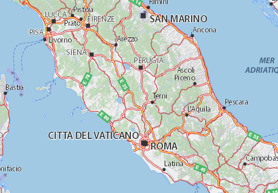 Terni Map