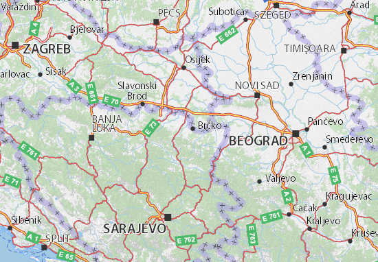 Brčko Distrikt Map