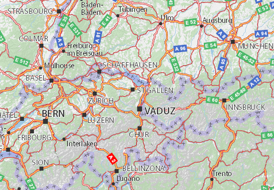 Karte Stadtplan Appenzell Innerrhoden