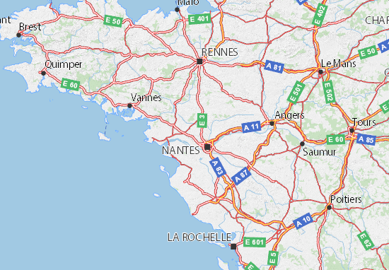 Mapas-Planos Loire-Atlantique