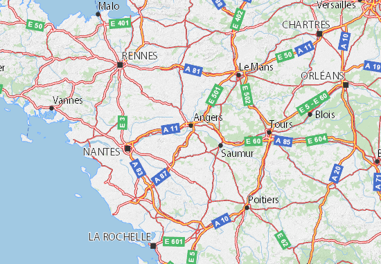 Carte-Plan Maine-et-Loire