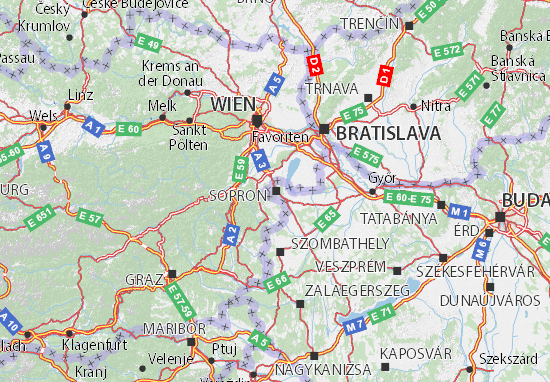Sopron Map